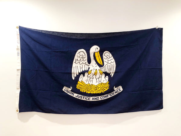 VINTAGE LOUISIANA STATE FLAG