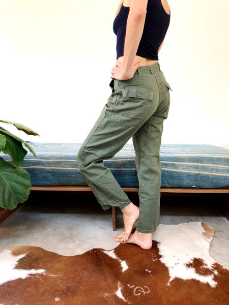 MILITARY ZIPPER FLY FIELD PANTS #1