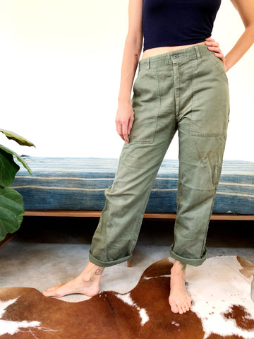 MILITARY ZIPPER FLY FIELD PANTS #2