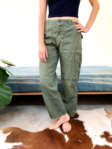 MILITARY ZIPPER FLY FIELD PANTS #1