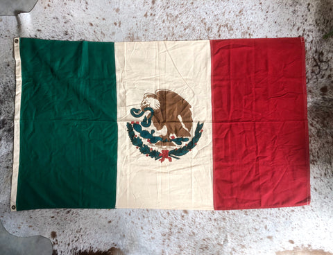 VINTAGE MEXICAN FLAG