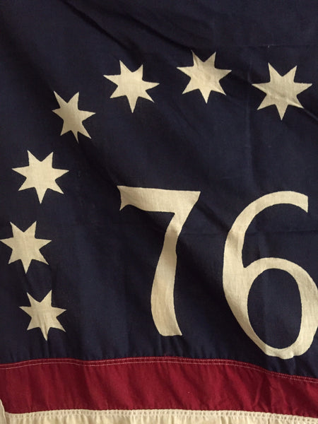 VINTAGE AMERICAN BICENTENNIAL FLAG