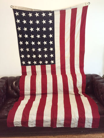 VINTAGE 48 STAR AMERICAN FLAG #2