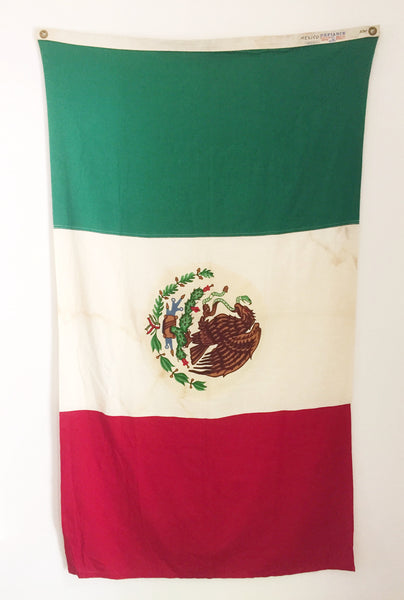 VINTAGE MEXICAN FLAG