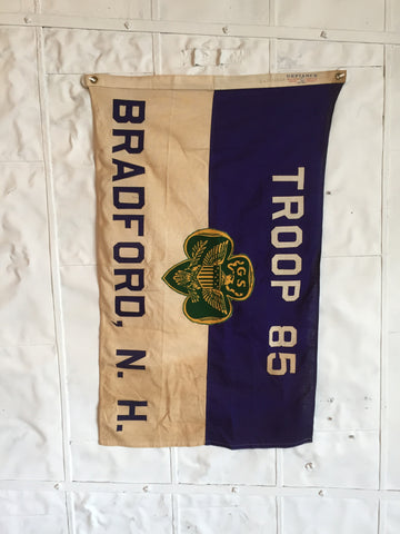 VINTAGE GIRL SCOUT FLAG TROOP 85