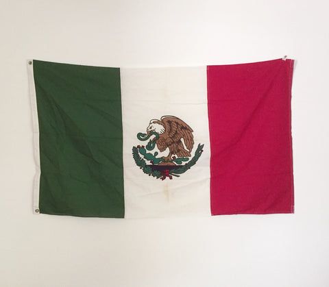 VINTAGE MEXICAN FLAG