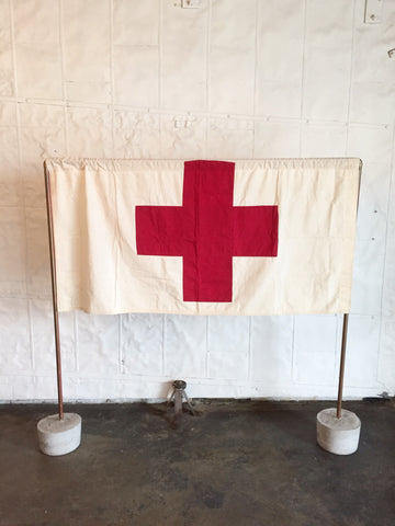 VINTAGE MEDIC FLAG #6