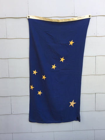 VINTAGE ALASKA STATE FLAG