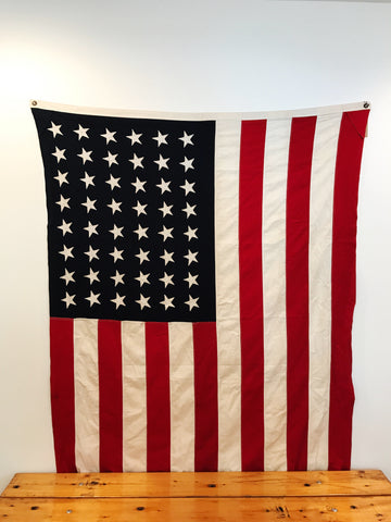 VINTAGE 48 STAR AMERICAN FLAG #4