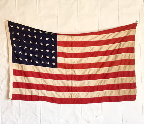 VINTAGE 48 STAR U.S. FLAG