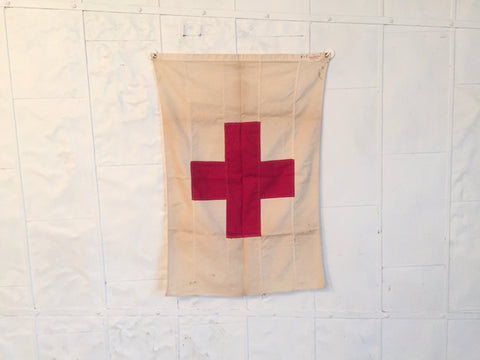 VINTAGE MEDIC FLAG #4