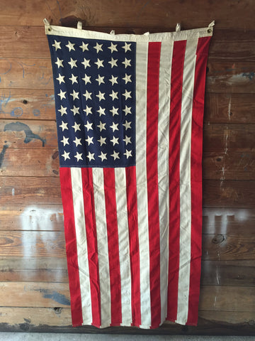 VINTAGE 48 STAR U.S. FLAG #3