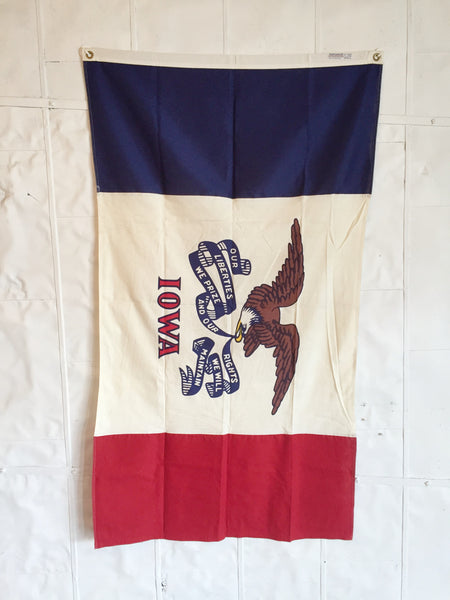 VINTAGE IOWA STATE FLAG