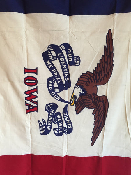 VINTAGE IOWA STATE FLAG