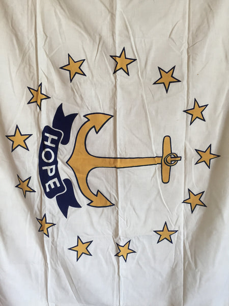 VINTAGE RHODE ISLAND STATE FLAG