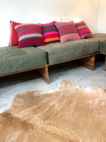 PALOMINO COWHIDE RUG