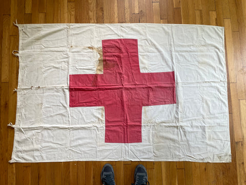 VINTAGE MEDIC FLAG SINGLE SIDED